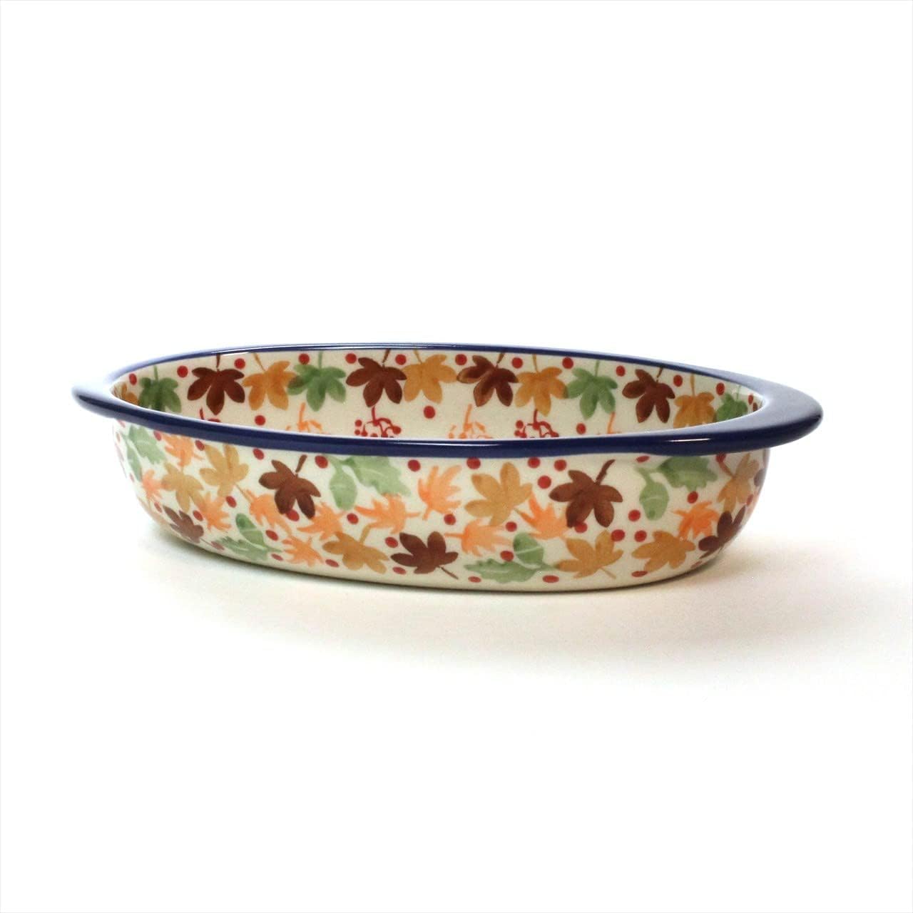Amazon | ポーランド食器 ポーリッシュポタリー グラタン皿 P149-AS71